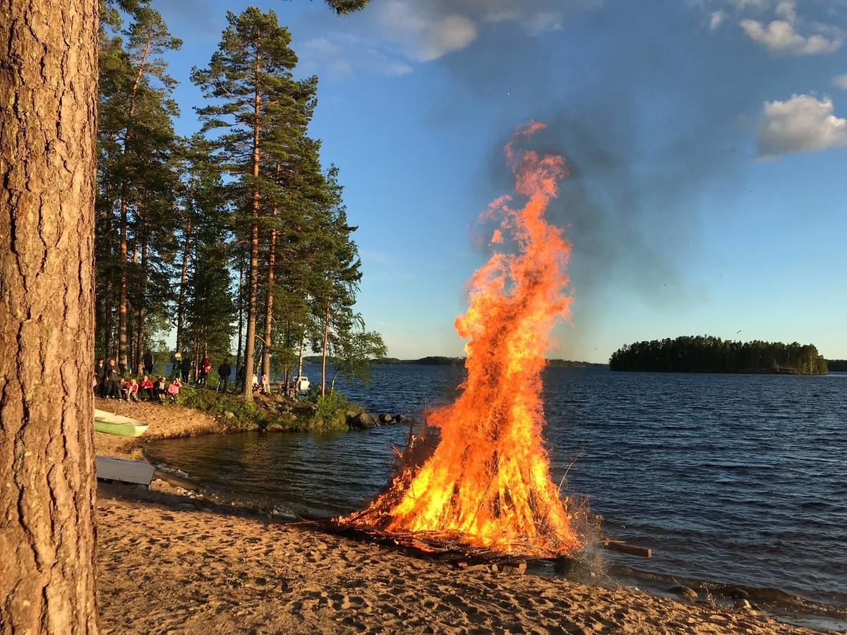 Лоджи Koskenselkä Camping Пуумала-4