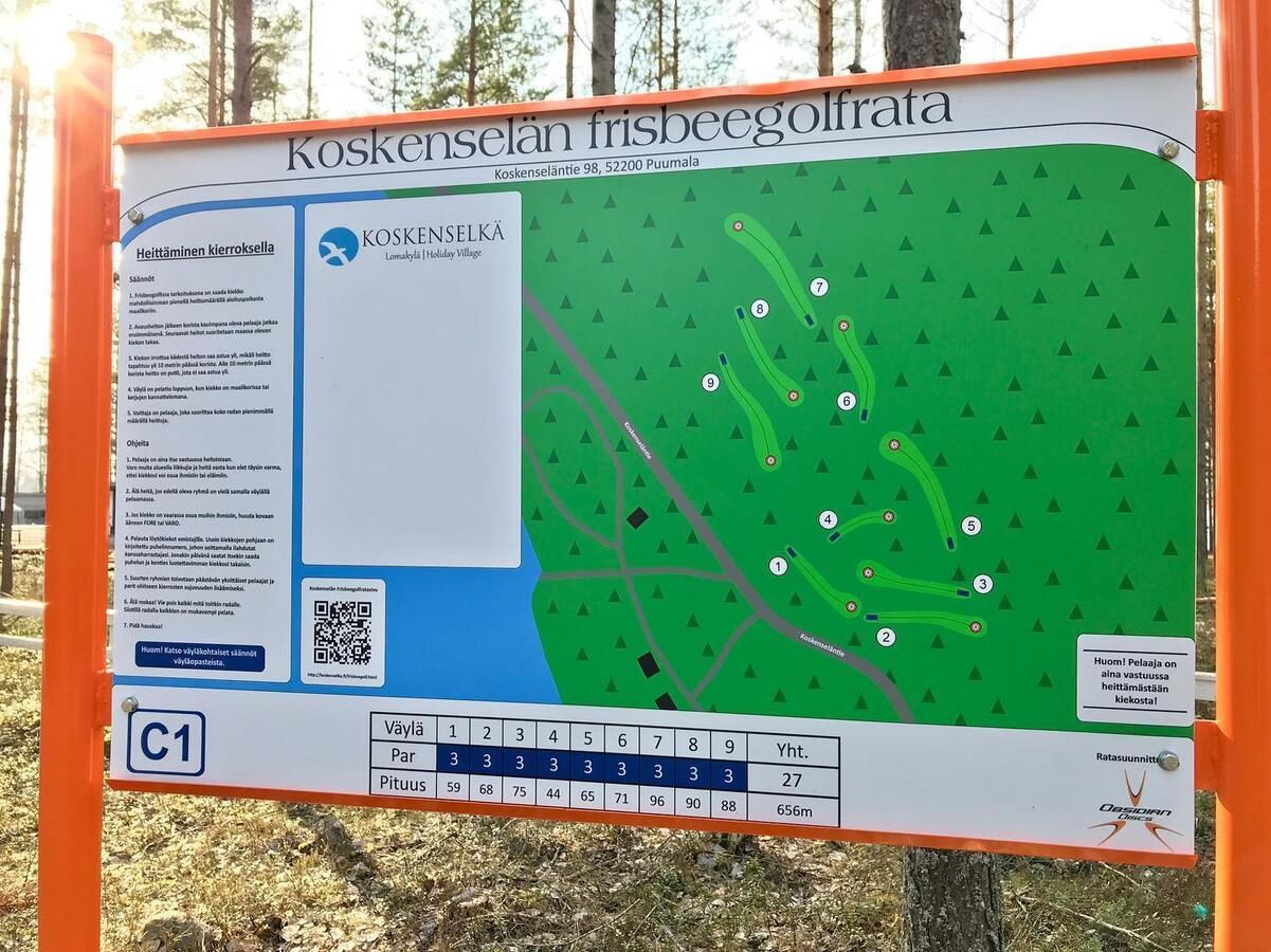 Лоджи Koskenselkä Camping Пуумала-12
