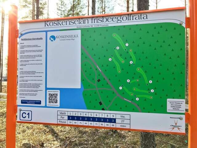 Лоджи Koskenselkä Camping Пуумала-11